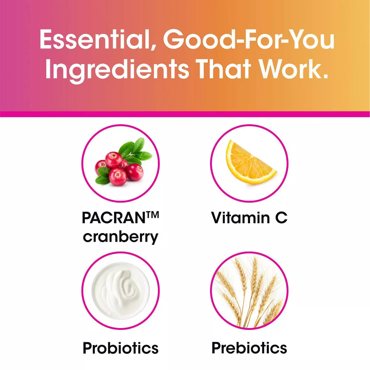 VH ESSENTIALS Probiotics + Cranberry Capsules