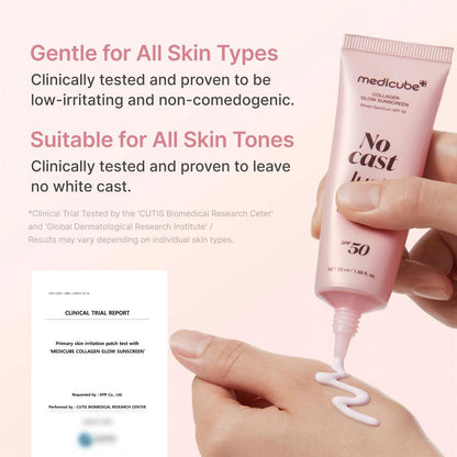 MEDICUBE Collagen Glow Sunscreen SPF 50