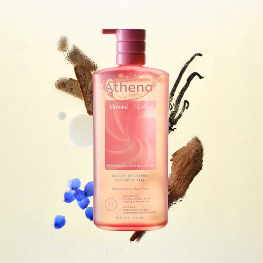 ATHENA CLUB Almond Creme Glow Restore Shower Oil