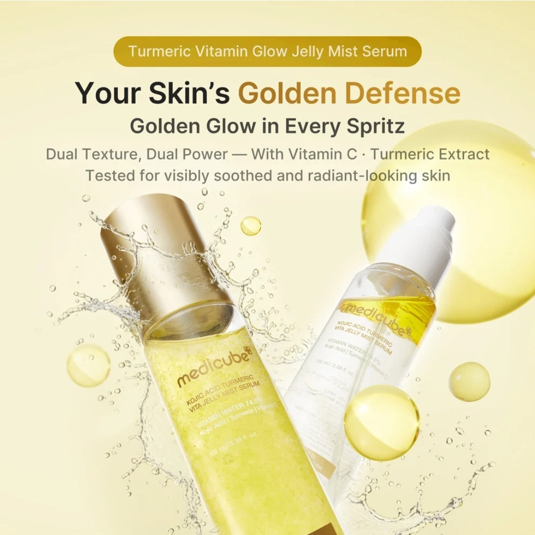 MEDICUBE Kojic Acid Turmeric Jelly Mist Serum