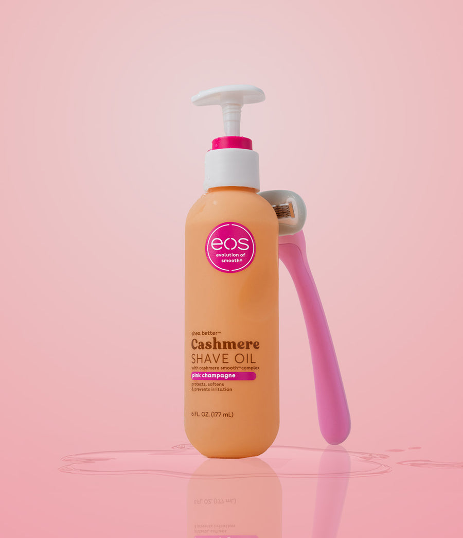 EOS Pink Champagne Shave Oil