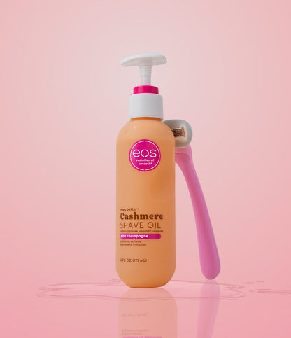 EOS Pink Champagne Shave Oil
