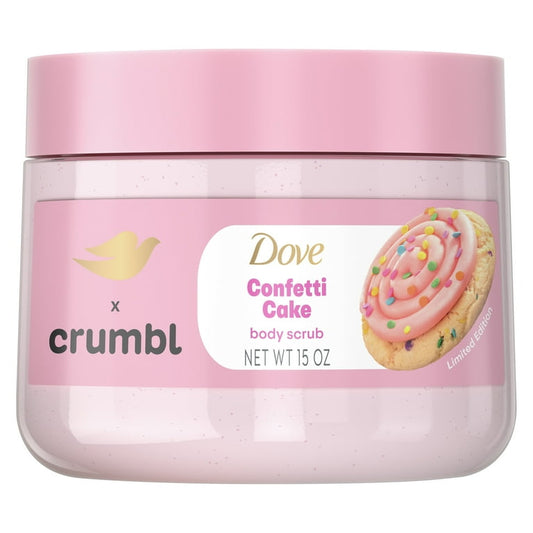 Dove Crumbl Confetti Cake Body Scrub