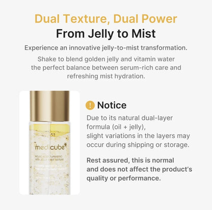 MEDICUBE Kojic Acid Turmeric Jelly Mist Serum