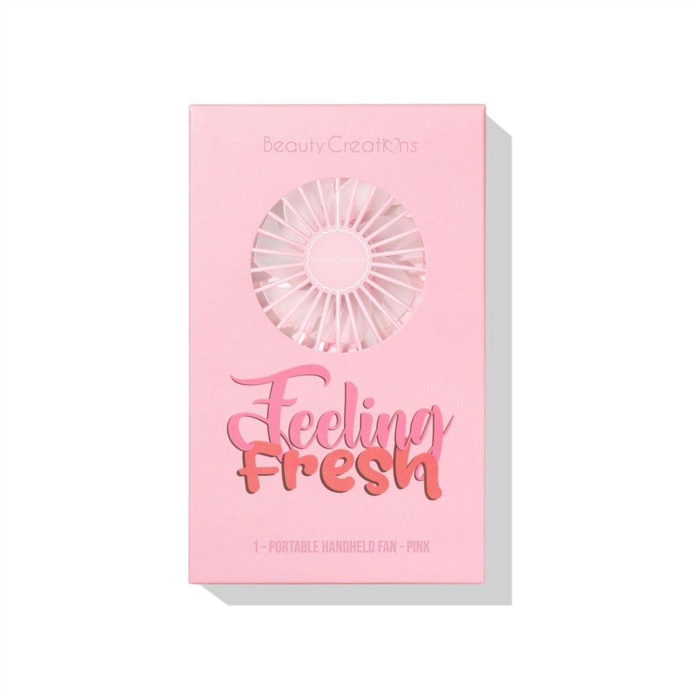 BEAUTY CREATIONS Feeling Fresh Handheld Fan - Pink