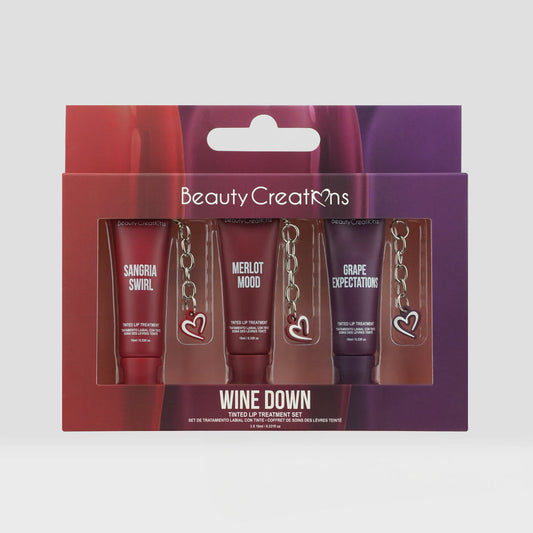 BEAUTY CREATIONS Tinted Lip Treatment Set-Wine Down
