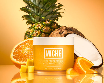 MICHE Tropical Oasis Anti-Humidity Firm Hold Hair Gel 3.4oz