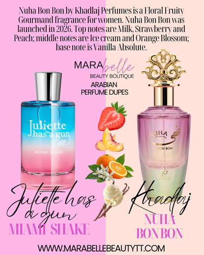 KHADLAJ Nuha Bon Bon Eau de Parfum 10ml Decant Spray