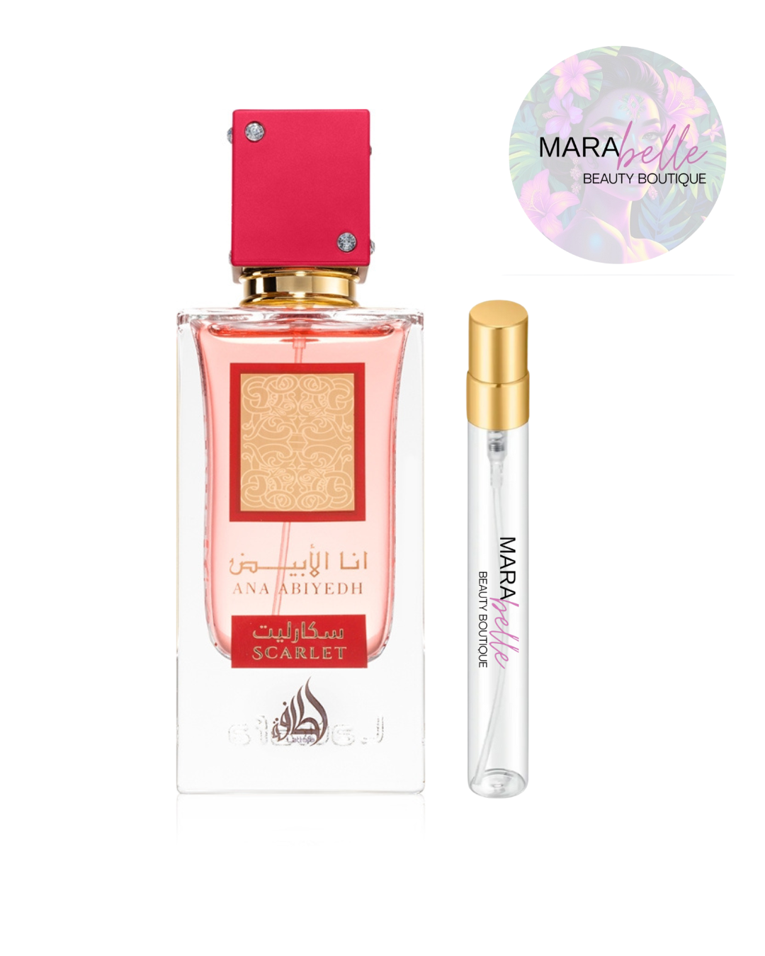 LATTAFA Ana Abiyedh Scarlet 10ml Decant