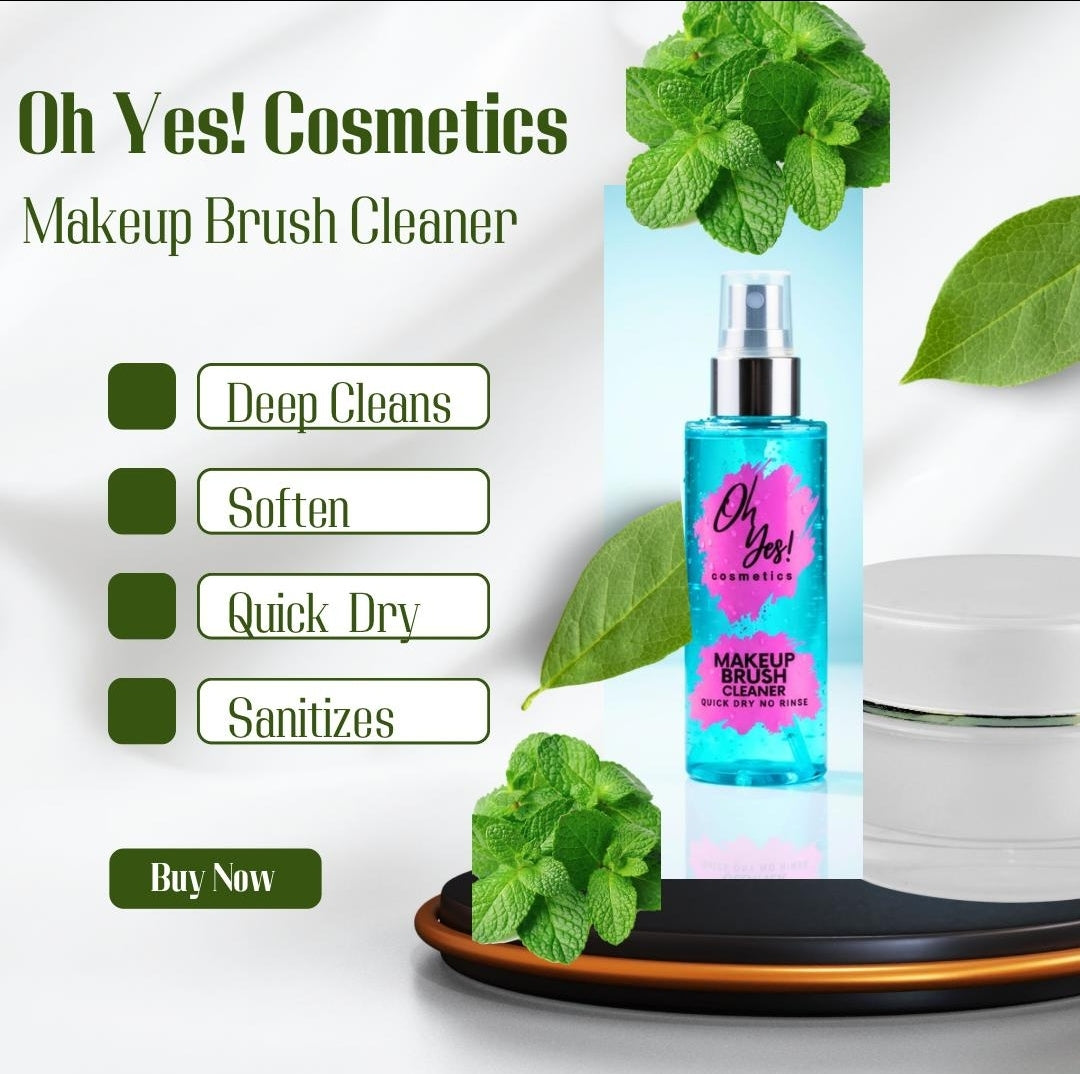 OH YES! COSMETICS Makeup Brush Cleanser
