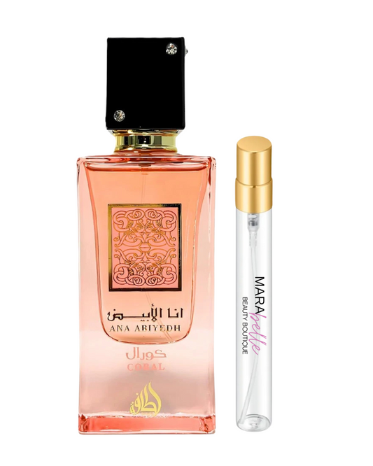 LATTAFA Ana Abiyedh Coral 10ml Decant Spray