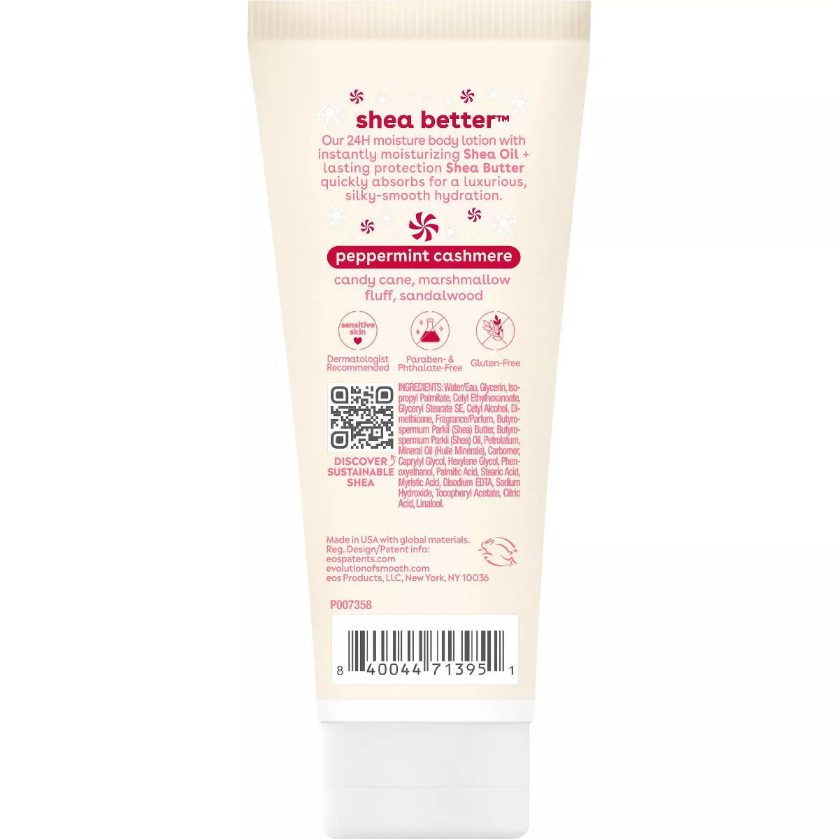 EOS Peppermint Cashmere Mini Body Lotion