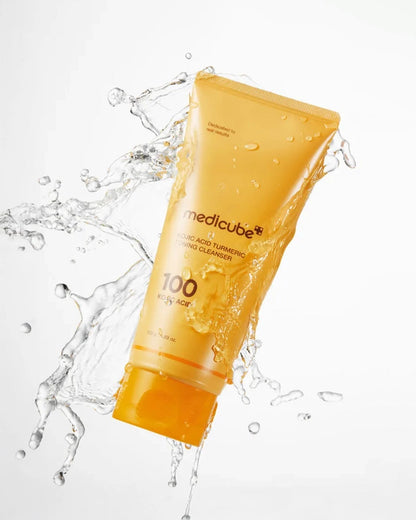MEDICUBE Kojic Acid Turmeric Toning Cleanser