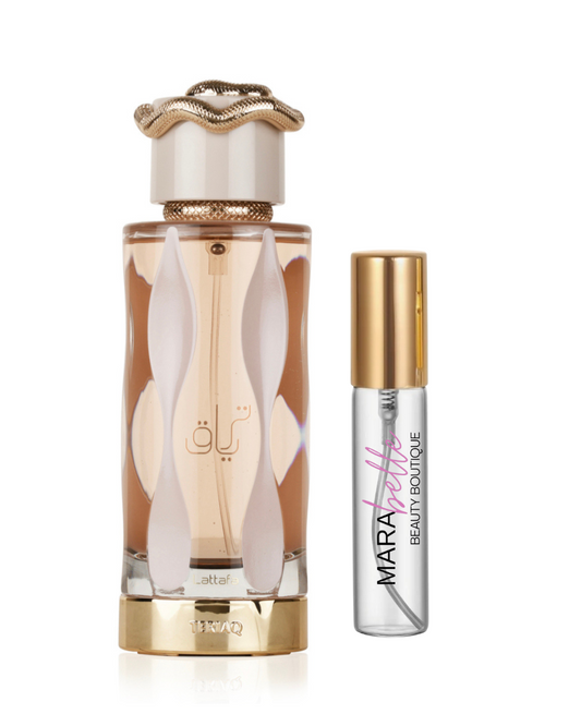 Teriaq by Lattafa Eau de Parfum 10ml Decant Travel Spray