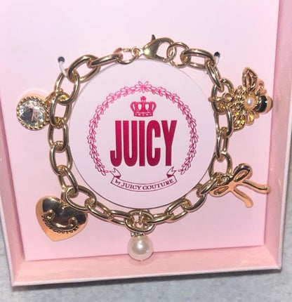 JUICY COUTURE Queen Bee Charm Bracelet