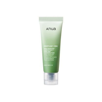 ANUA Heartleaf Quercetinol Pore Deep Cleansing Foam 25ml-Travel Size