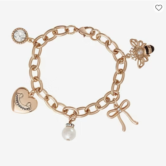 JUICY COUTURE Queen Bee Charm Bracelet