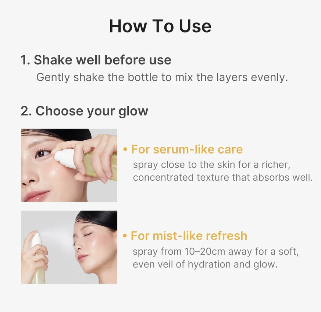 MEDICUBE Kojic Acid Turmeric Jelly Mist Serum