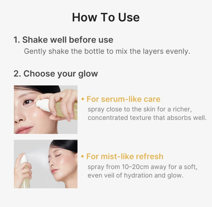 MEDICUBE Kojic Acid Turmeric Jelly Mist Serum