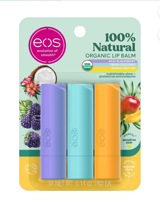 EOS Tropical Lip Balm Variety Pack