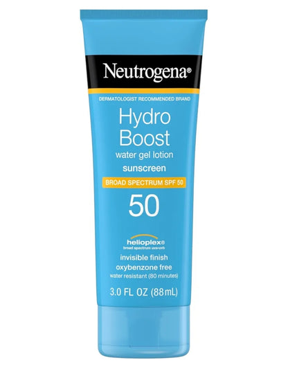 Neutrogena Hydro Boost Moisturizing Water Gel Sunscreen SPF50