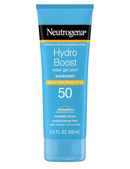 Neutrogena Hydro Boost Moisturizing Water Gel Sunscreen SPF50