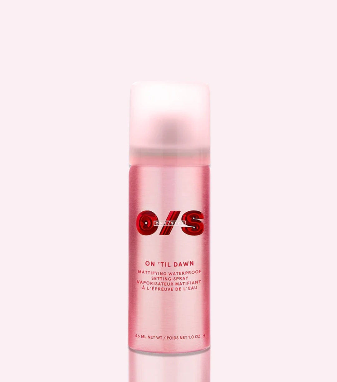 ONE SIZE On 'Til Dawn
Mattifying Waterproof Setting Spray Travel-Sized